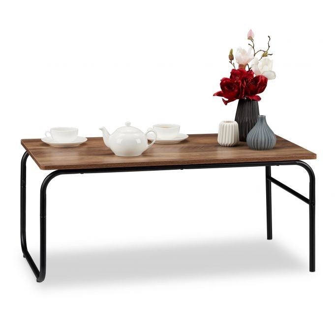 Mesa de centro estilo industrial