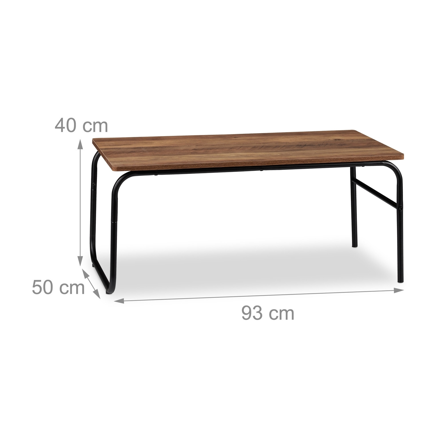 Mesa de centro estilo industrial