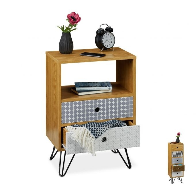 Side cabinet with drawers