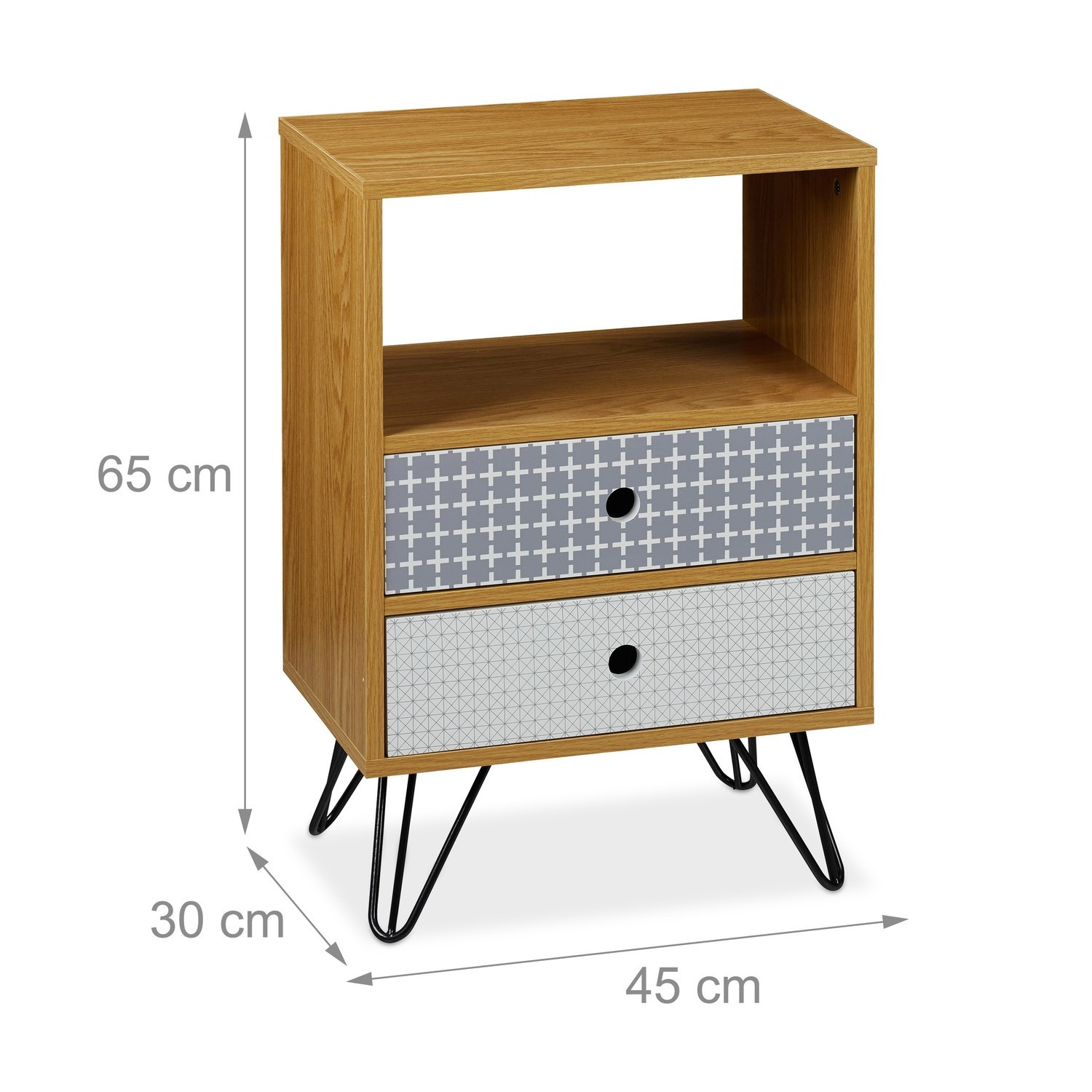 Seitenschrank mit Schubladen