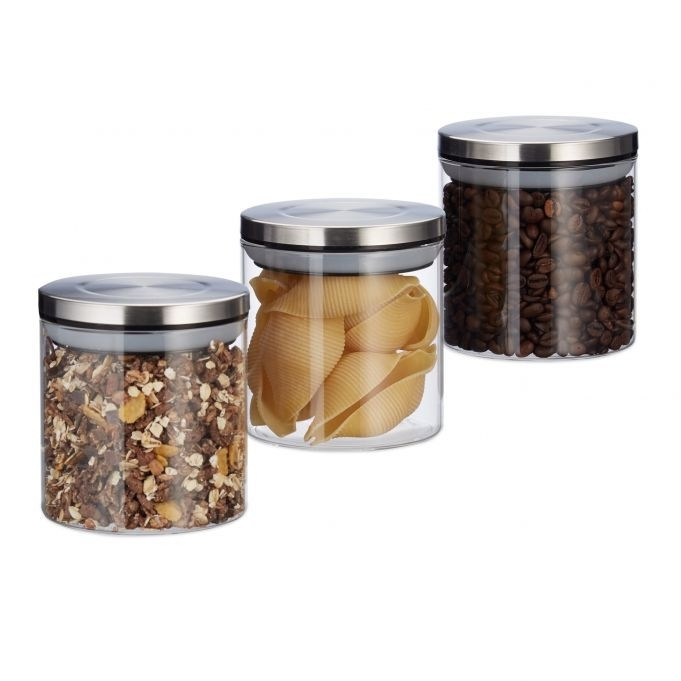 3 pots de conservation 380 ml
