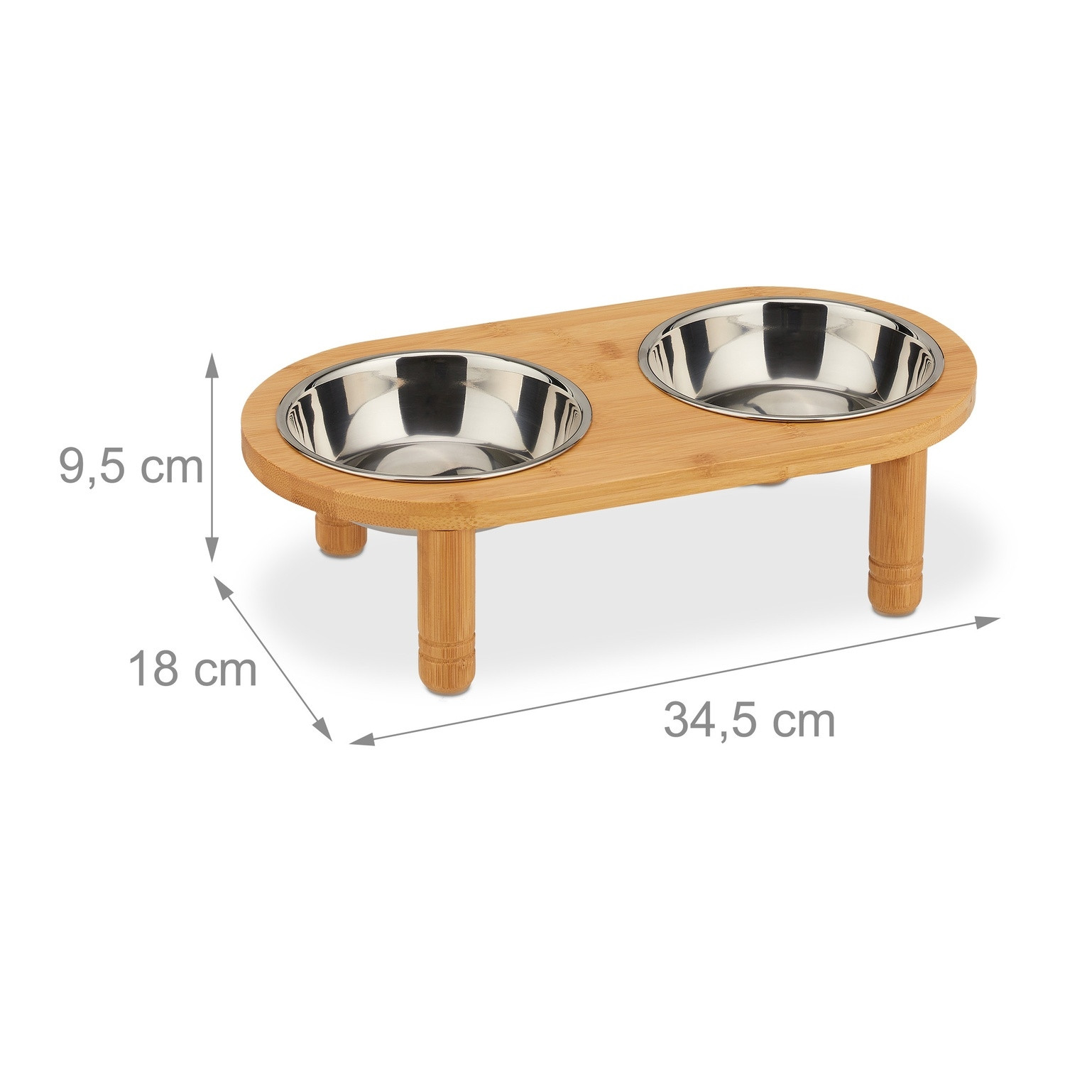Tigelas de comida em diferentes designs