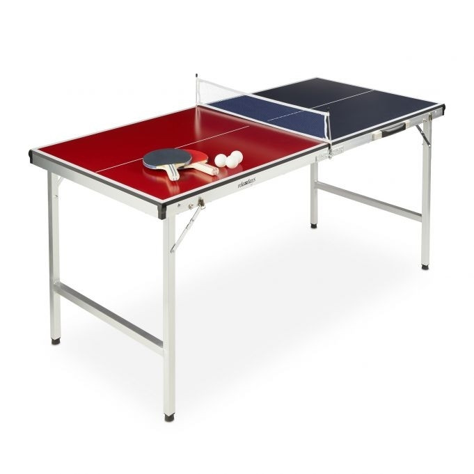 Table de ping-pong pliante avec accessoires