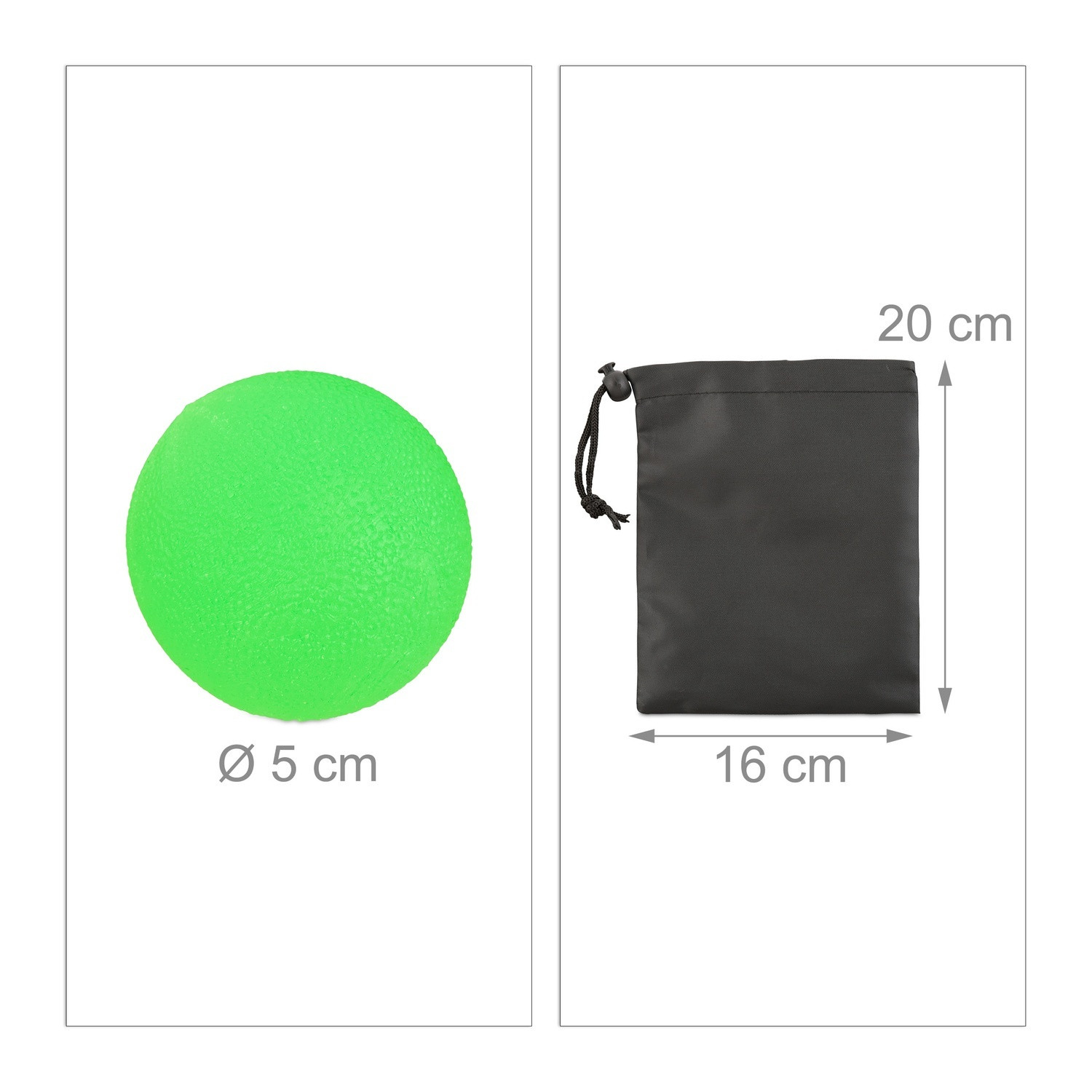 Conjunto de 3 bolas antiestresse