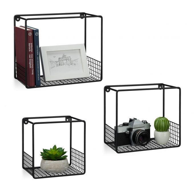 3 pezzi Ripiani a forma di cubo