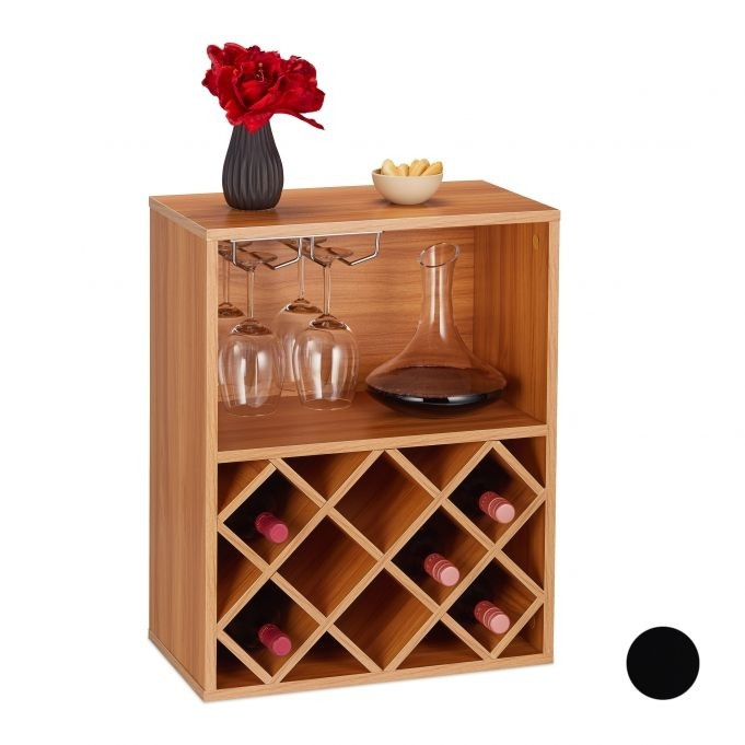 Wine rack for 8 bottles