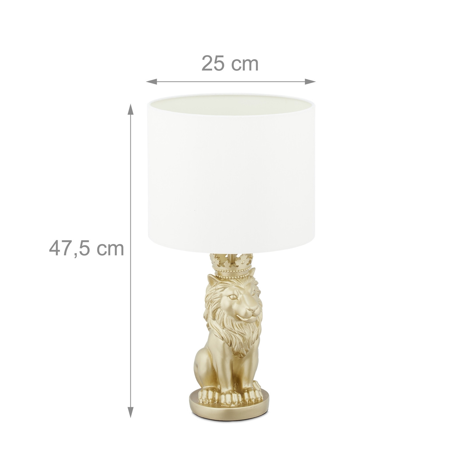 Lampe de table Lion