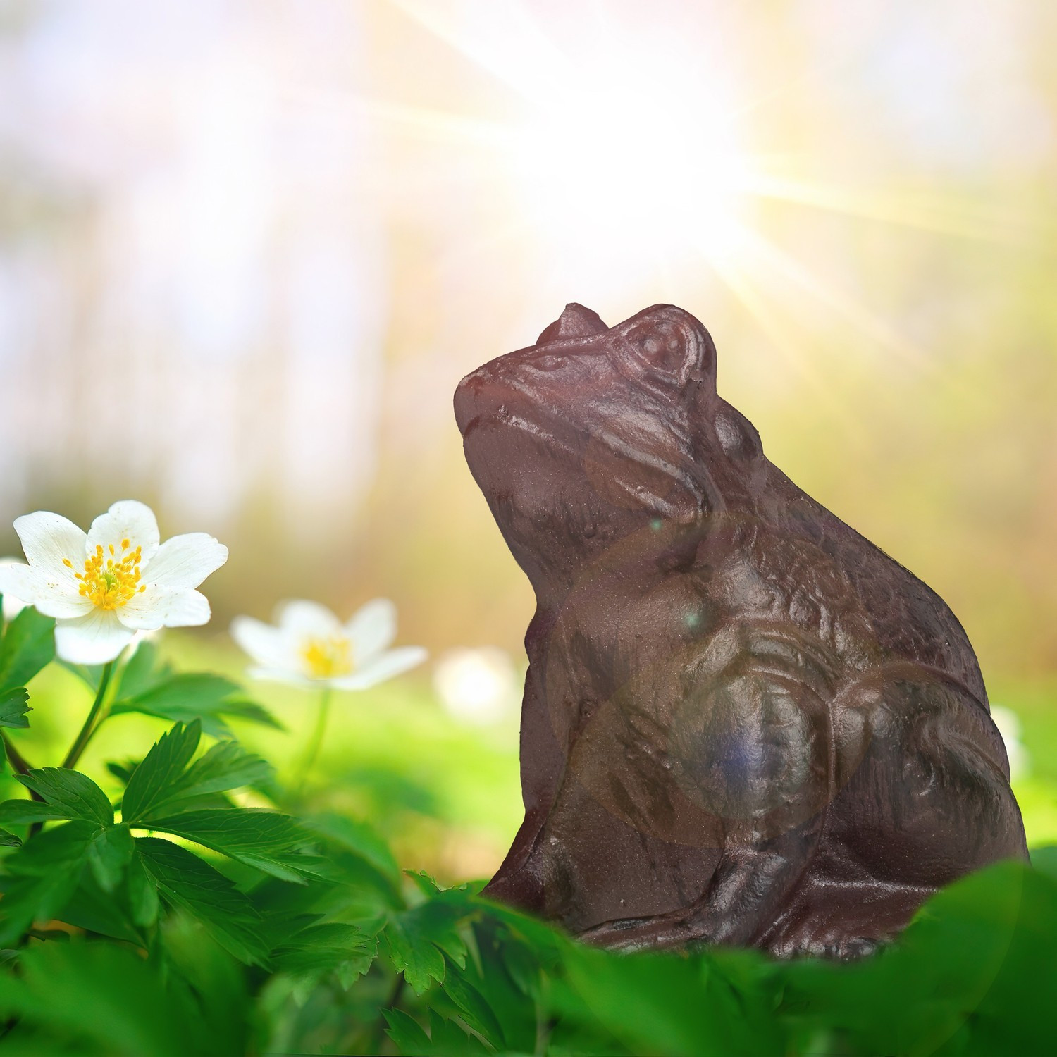 Gartendeko Frosch