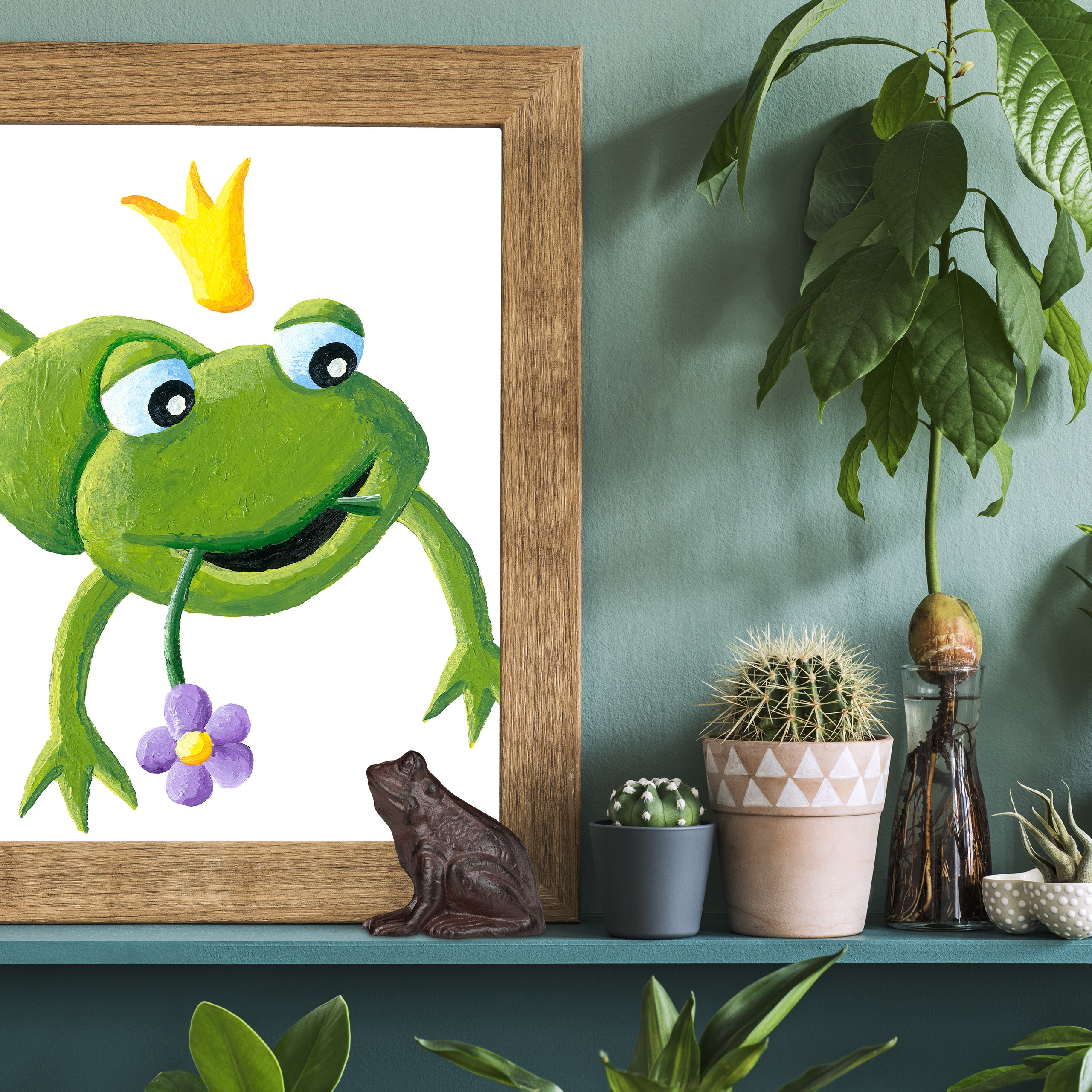 Gartendeko Frosch