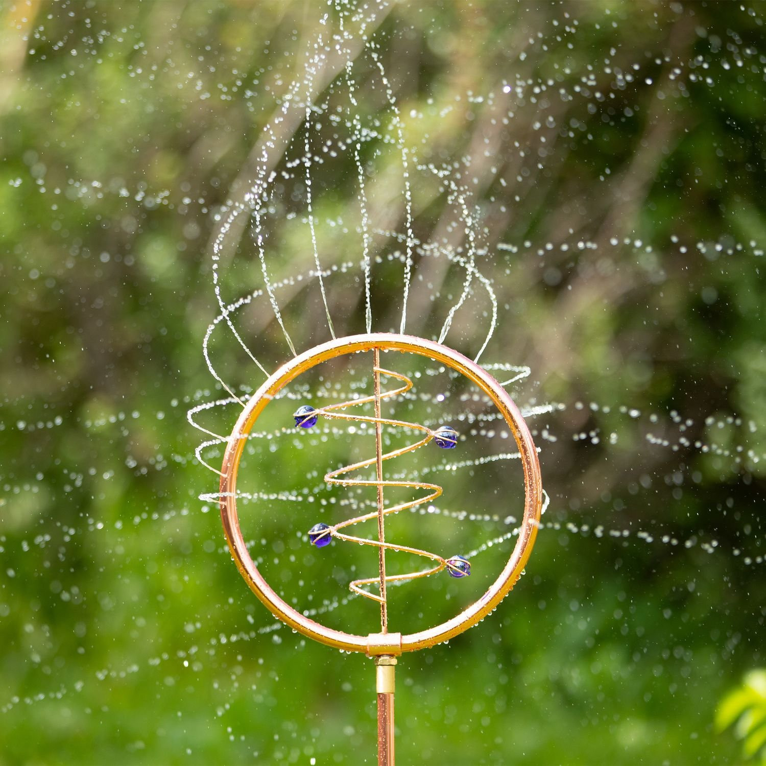 Jardin avec pièce d'eau