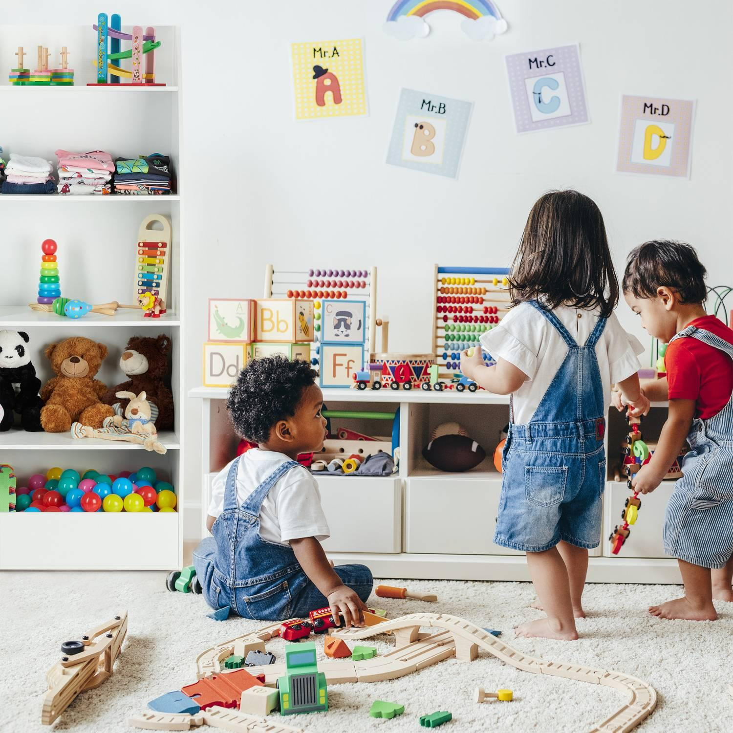 Boekenplank Kinderen wit