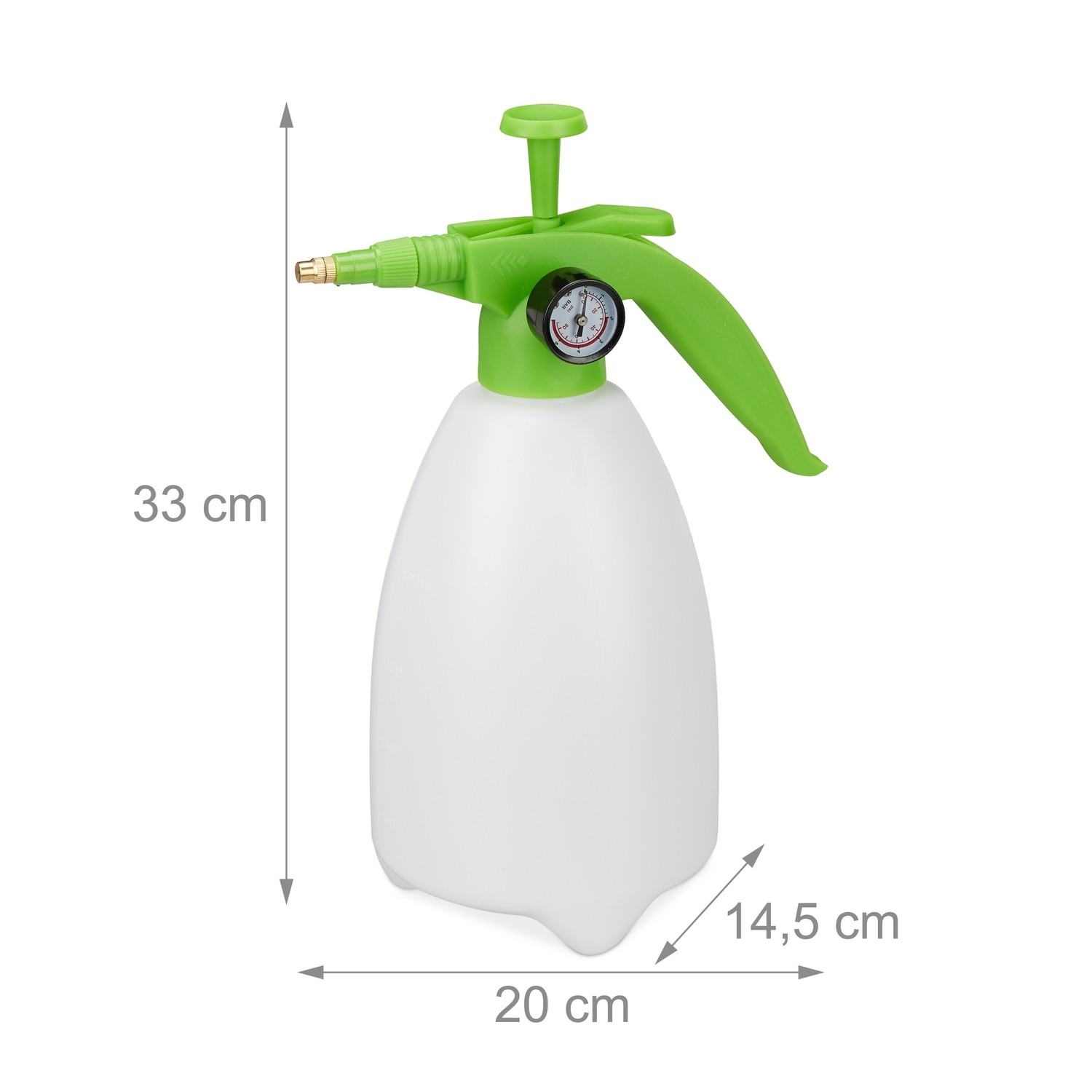 Druckspritze mit Manometer