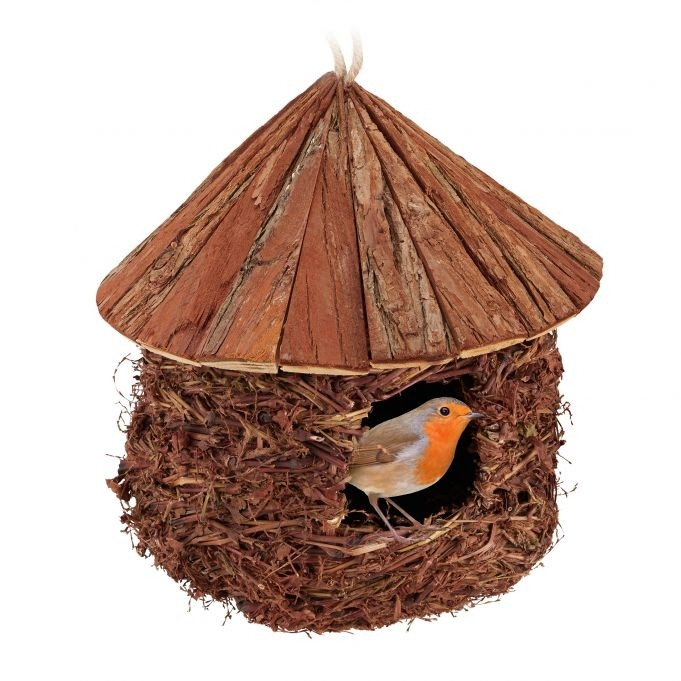 Stro uit vogelnest