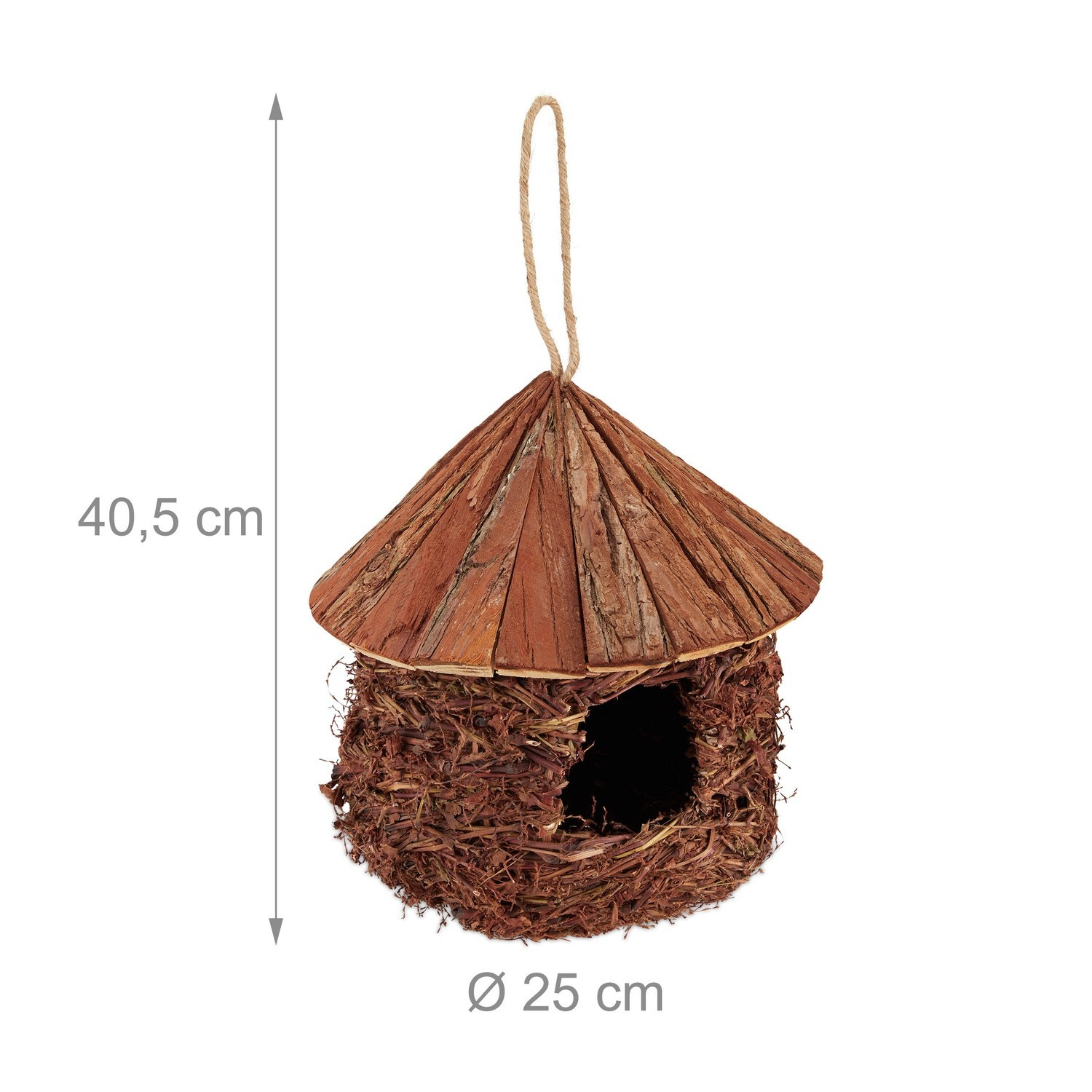 Stro uit vogelnest