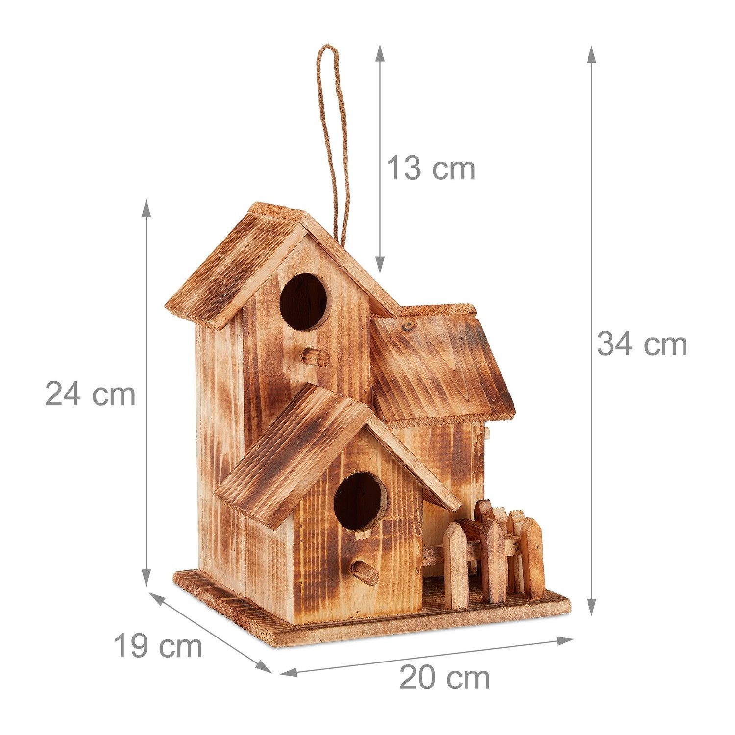 Nido ornamentale 3 case