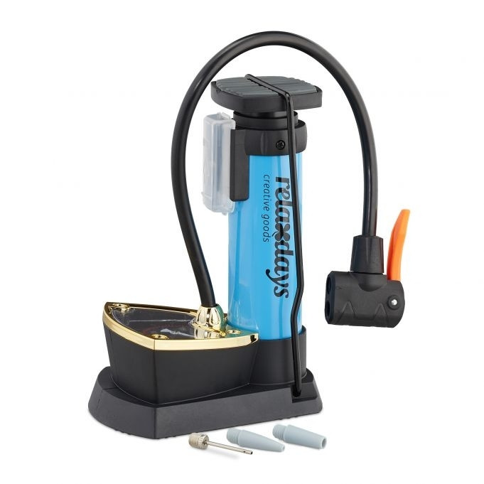 Voetpomp met manometer