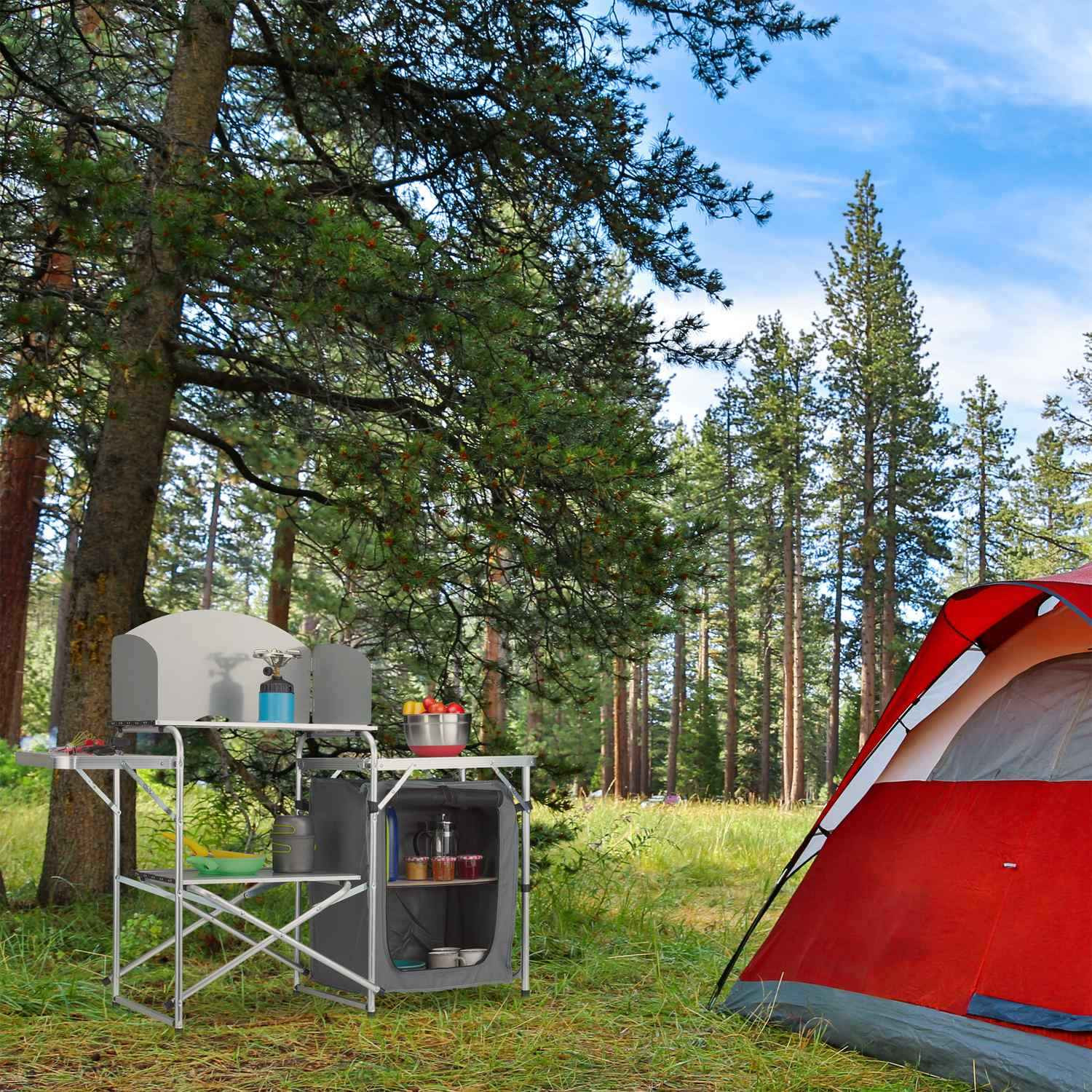 Cocina de camping