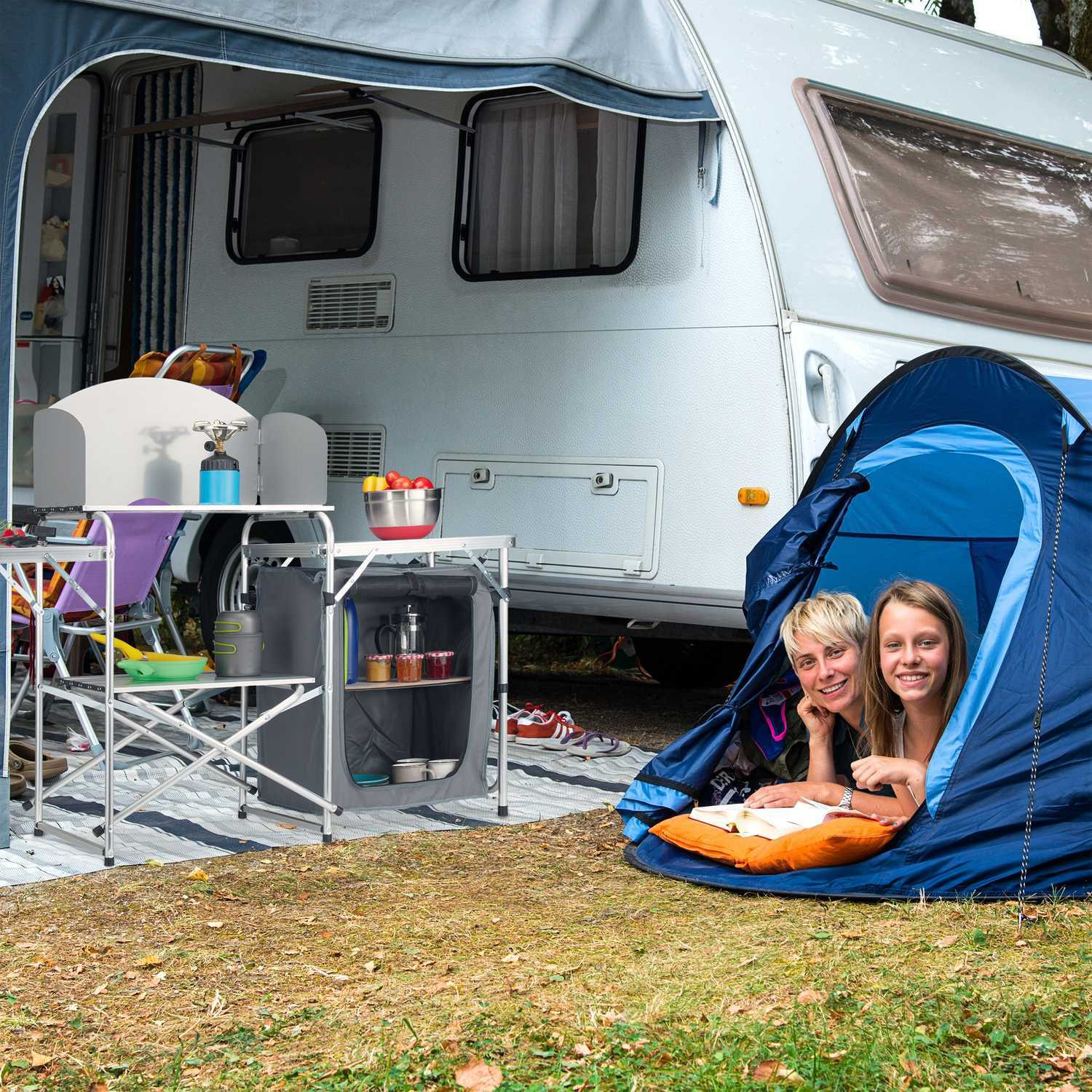 Cocina de camping