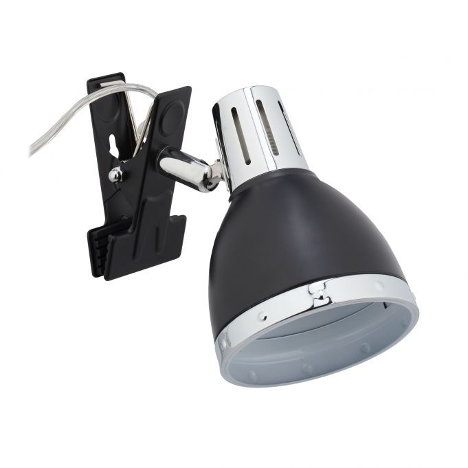 Klemspot Retro zwart
