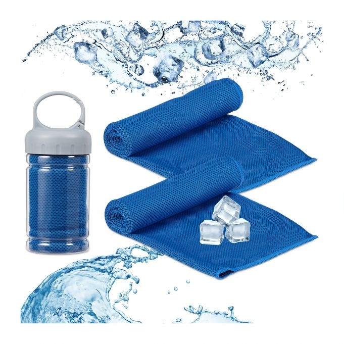 Toalha refrescante em pacote com 2