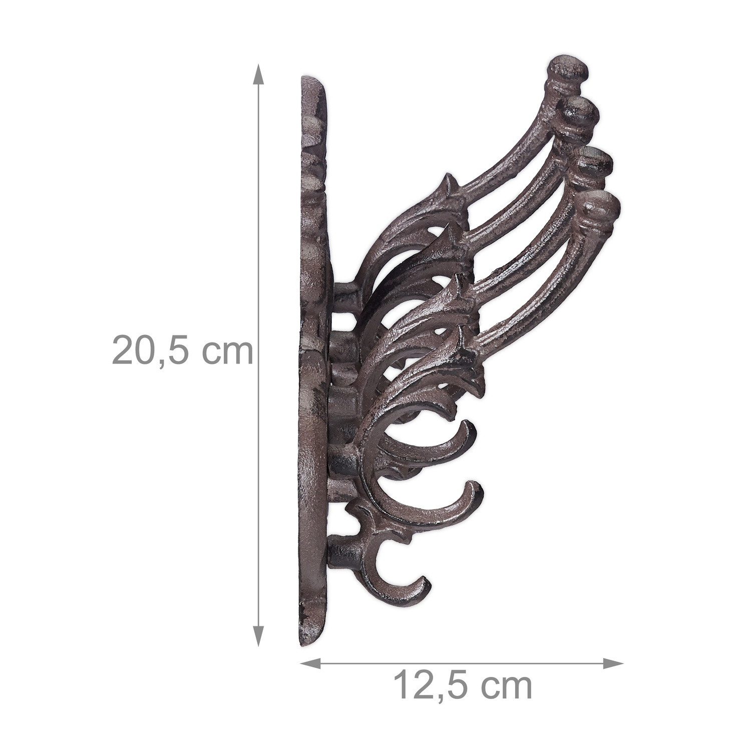 Cabide decorativo, parede