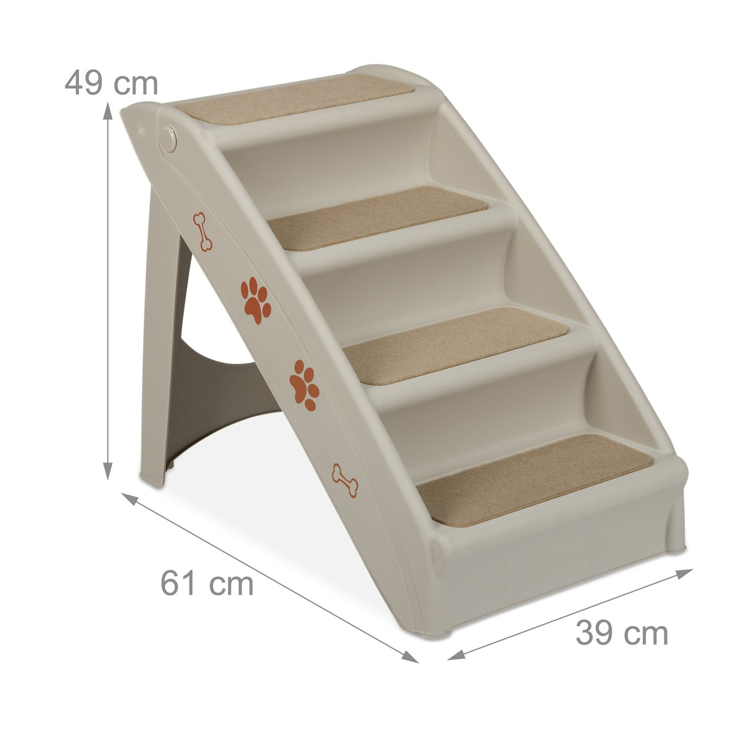 Escada para cães 4 degraus