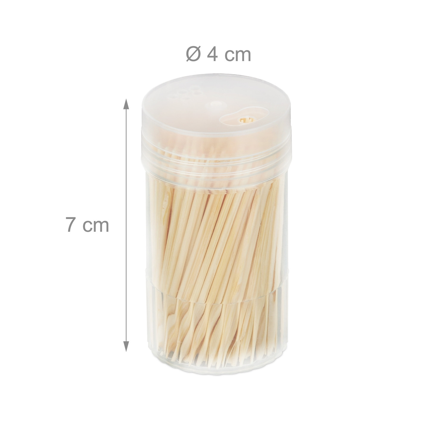 Conjunto de 4000 palitos de madeira