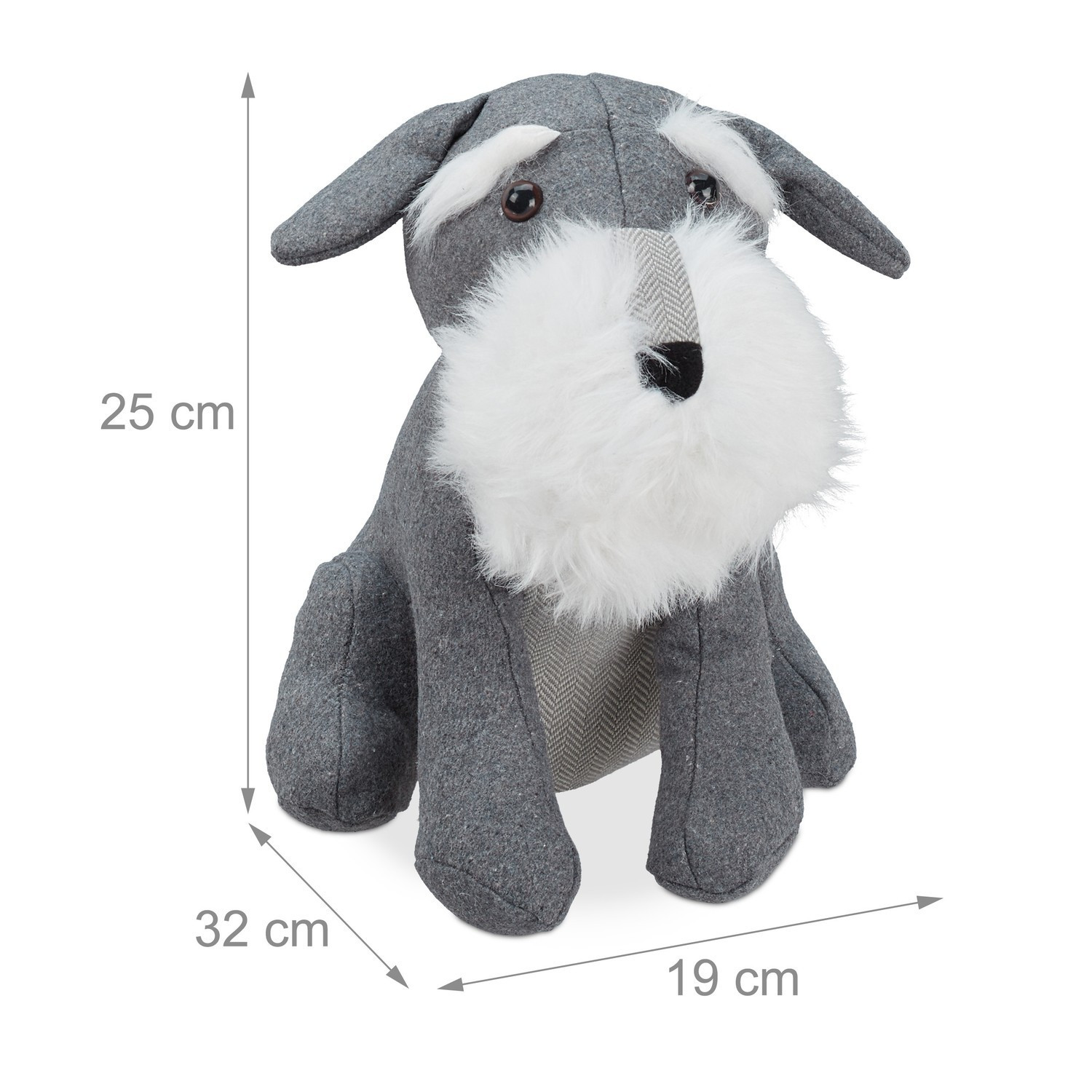 Perro tope de puerta