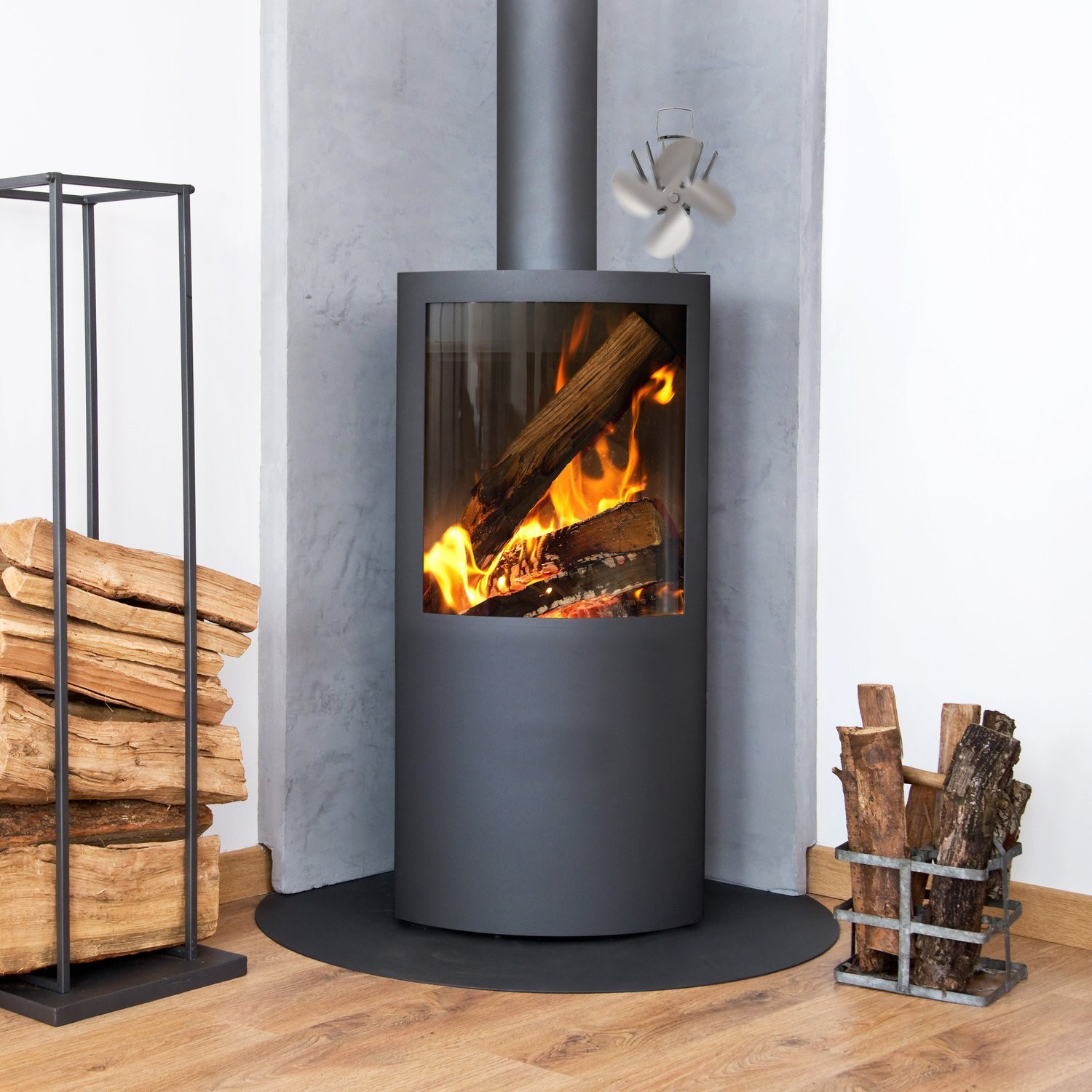 Ventilátor rúry bez elektriny