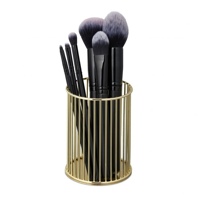 Supporto moderno per pennelli da trucco