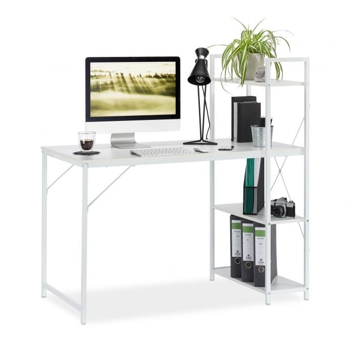 Mesa com prateleira