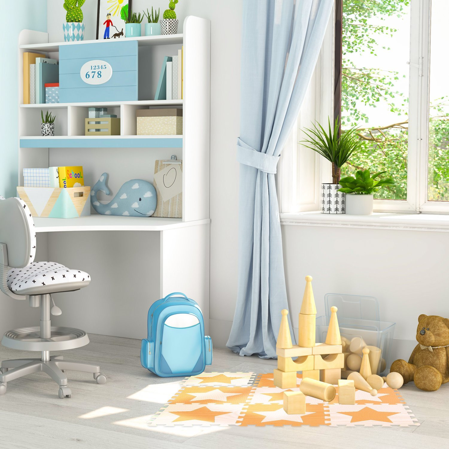 Speelmat puzzel, ster