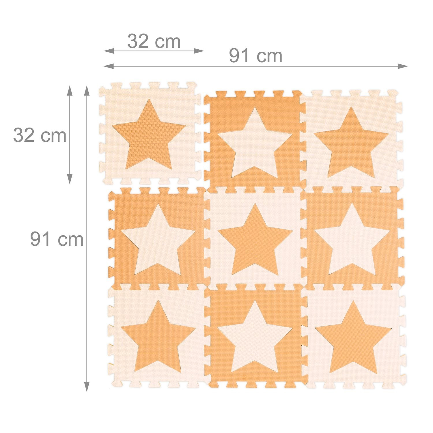 Spielmatte Puzzle, Stern