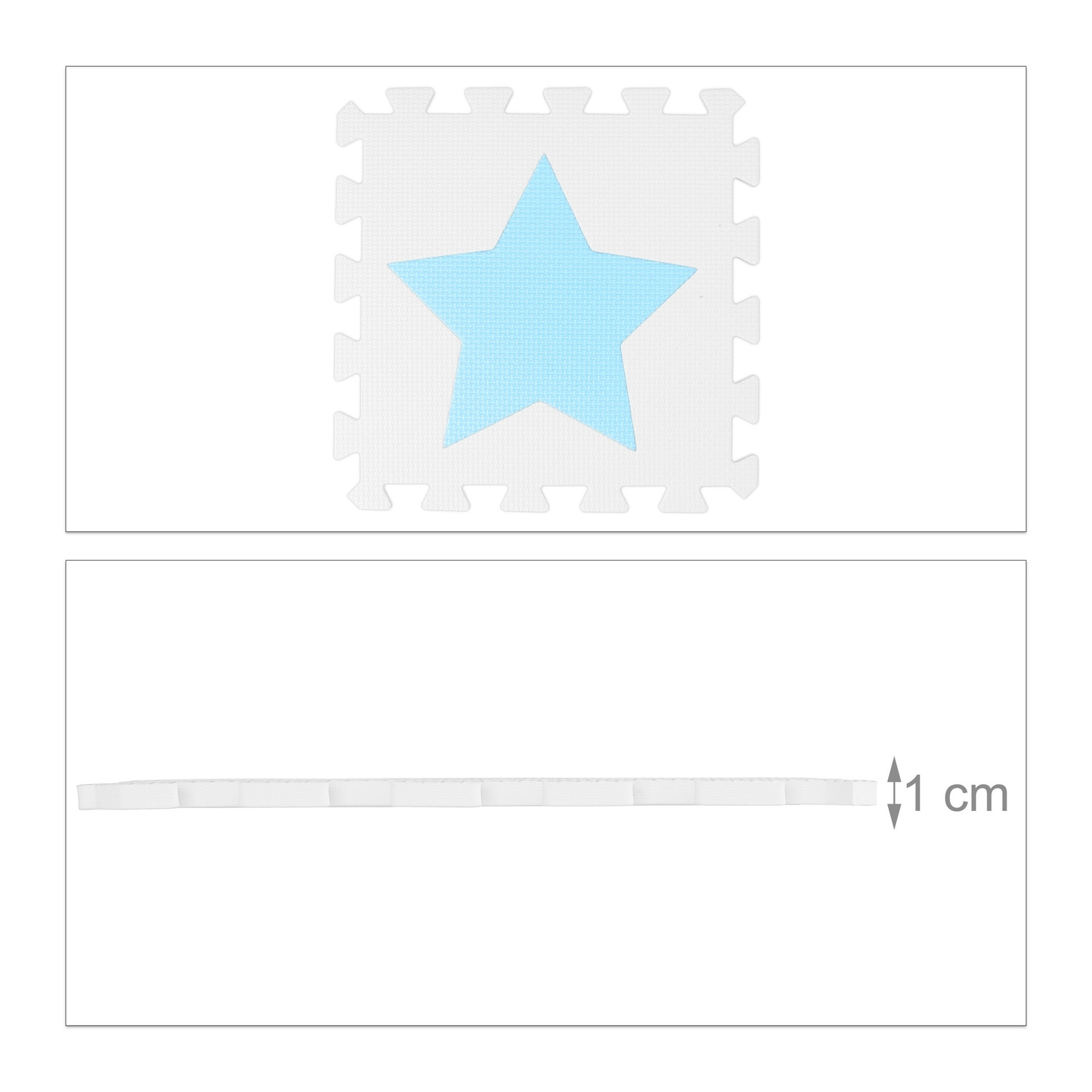 Spielmatte Puzzle, Stern