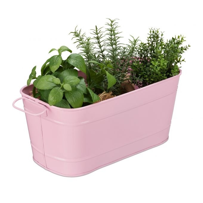 Metal flower box
