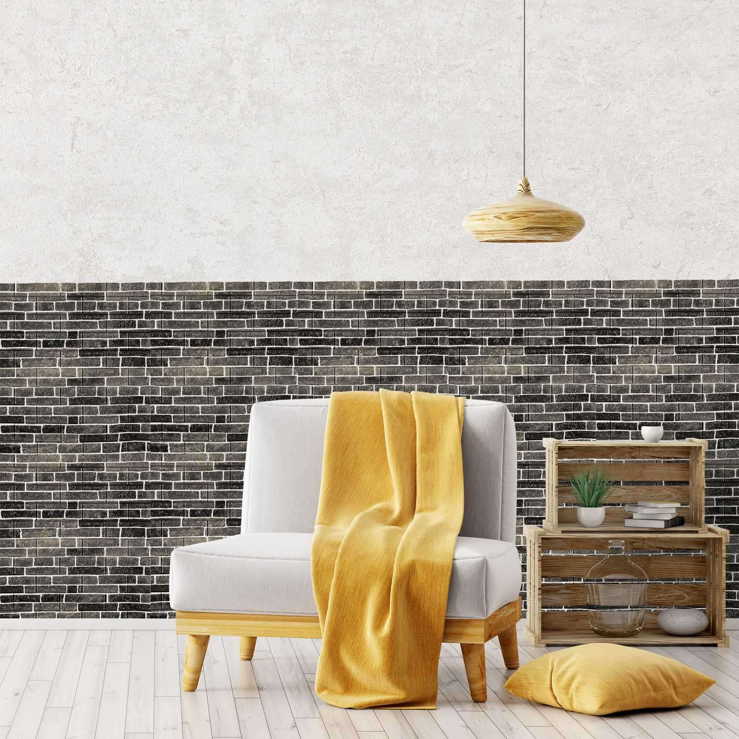 10 paneles de pared de piedra