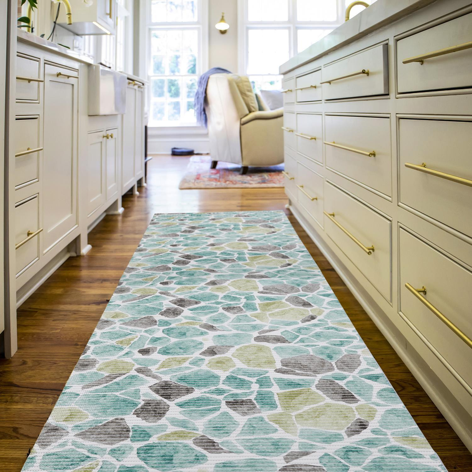 Bathroom mat in soft foam