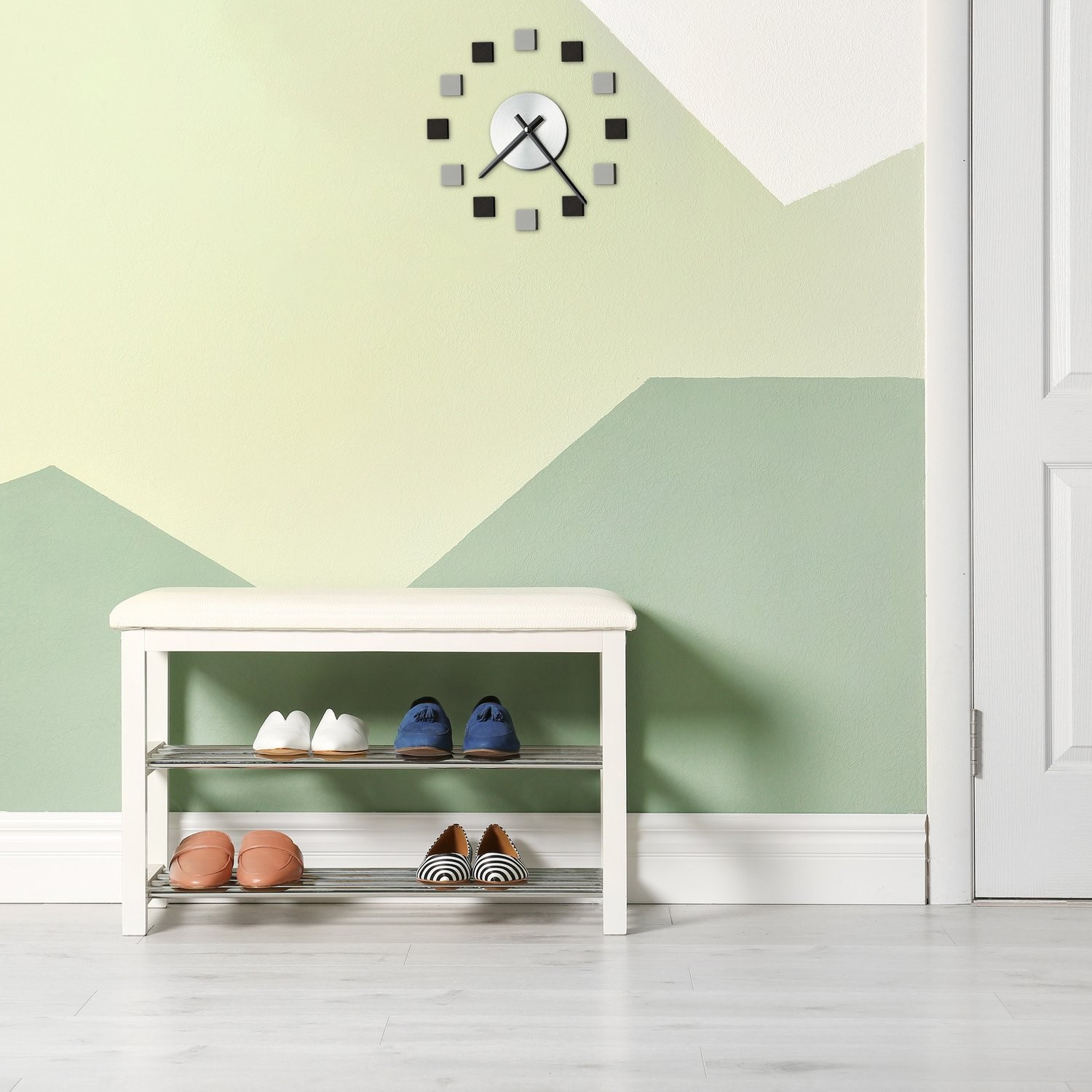 Relógio de parede DIY moderno