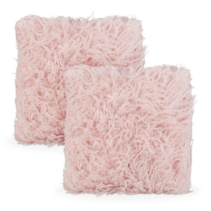 Cuscino soffice rosa