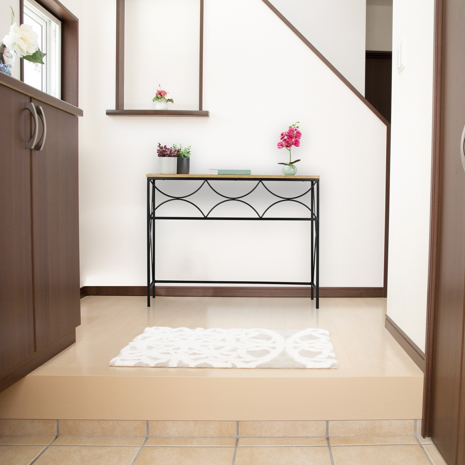 Mesa consola en madera de mango