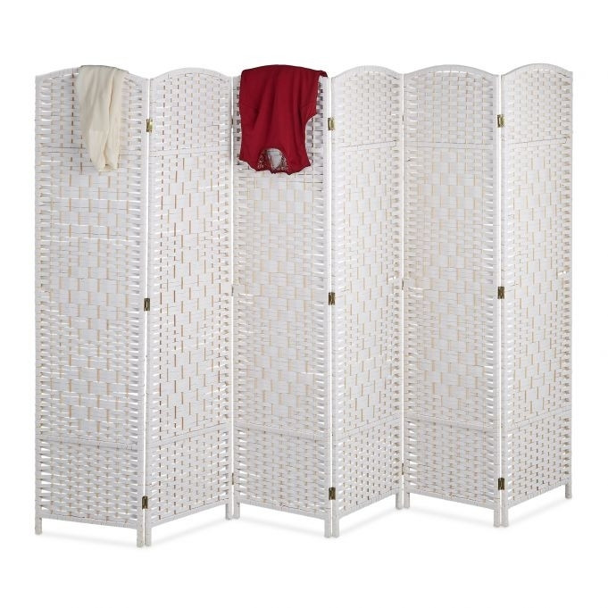 Mampara de pared con 6 paneles