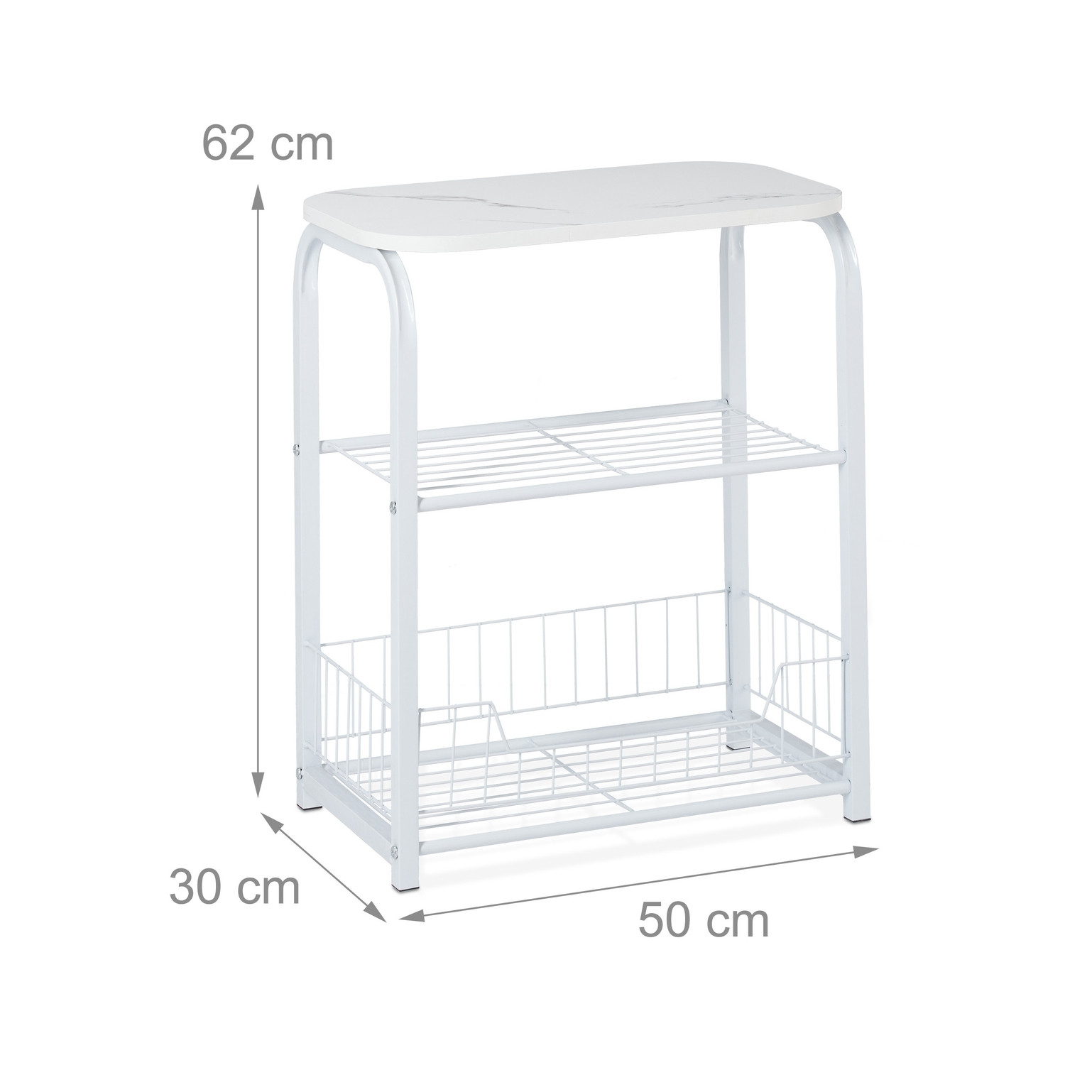 Table de rangement d'appoint