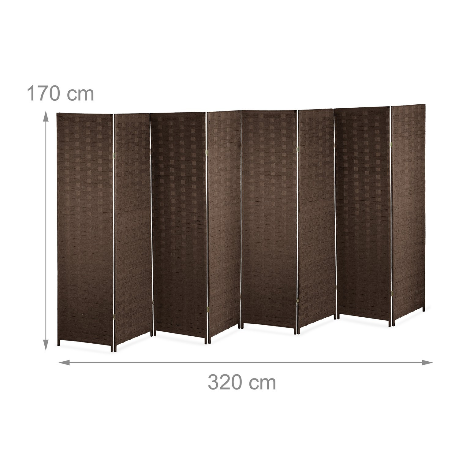 Mur écran à 8 panneaux