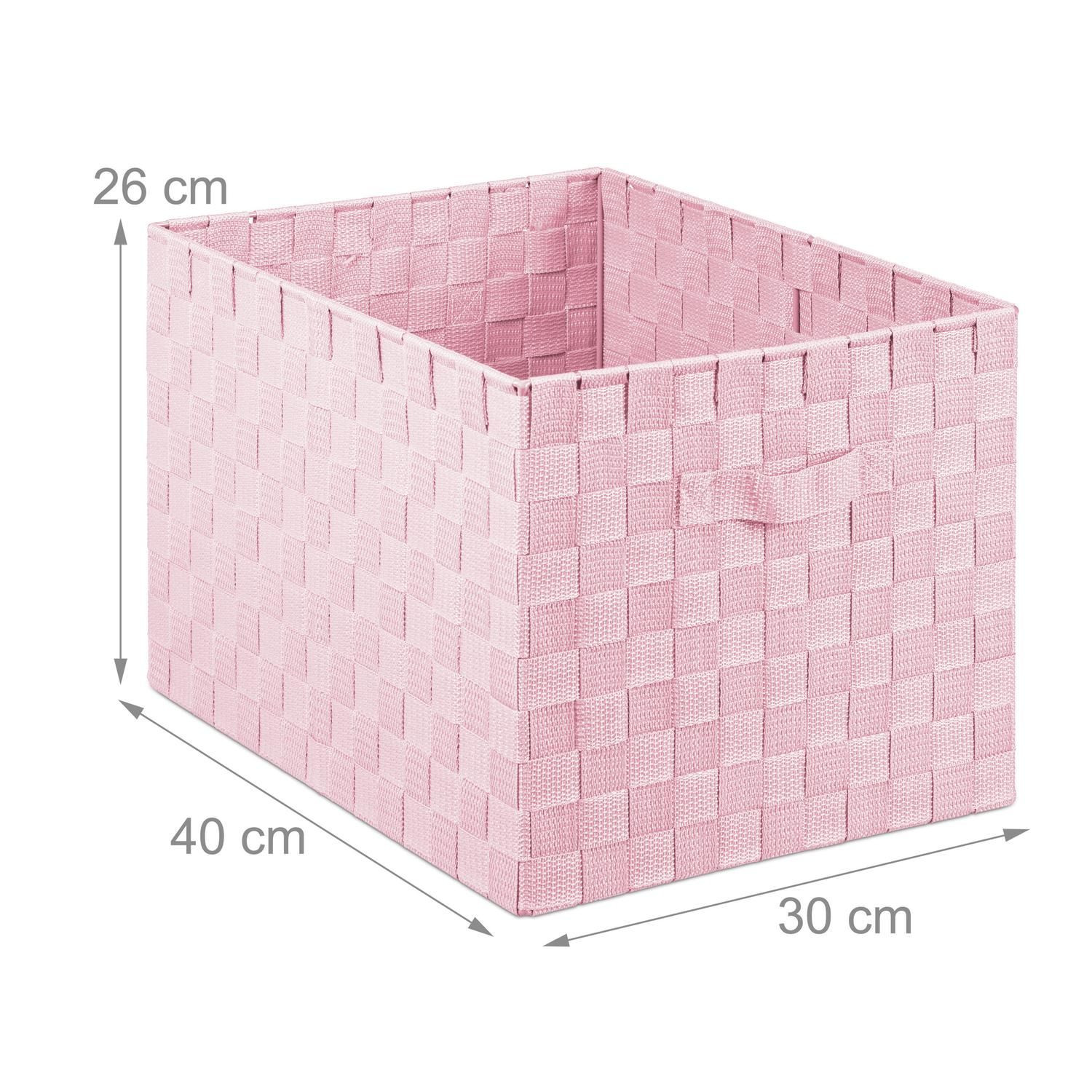 Panier de rangement avec poignée