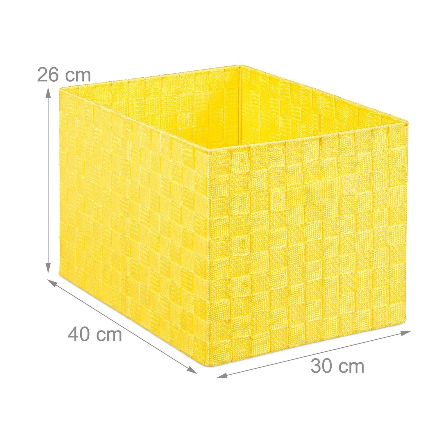 Panier de rangement avec poignée
