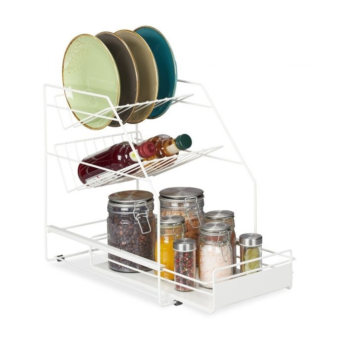 Kitchen storage white