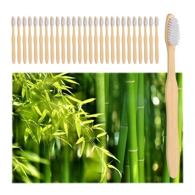 Bambuszahnbürsten 24er-Pack