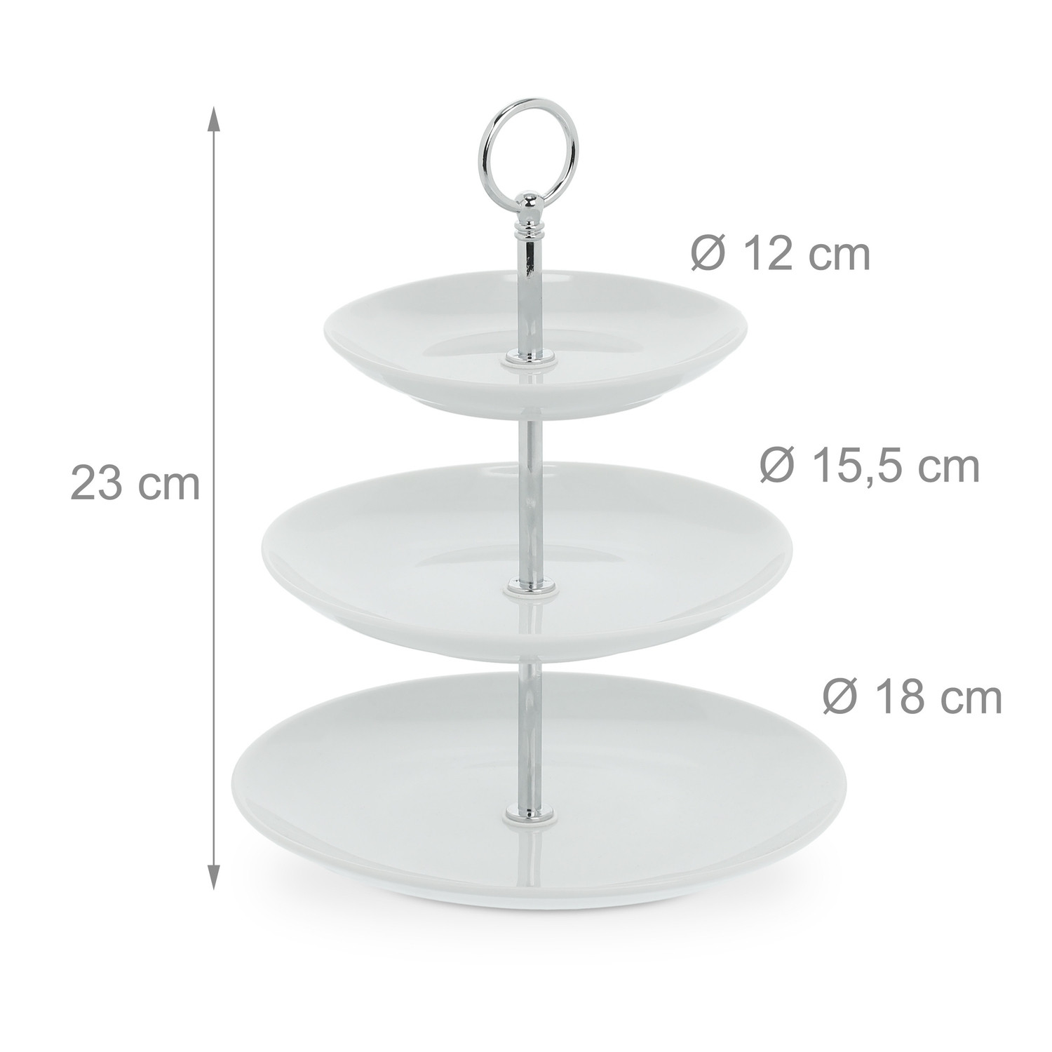 Porcelán Etagere