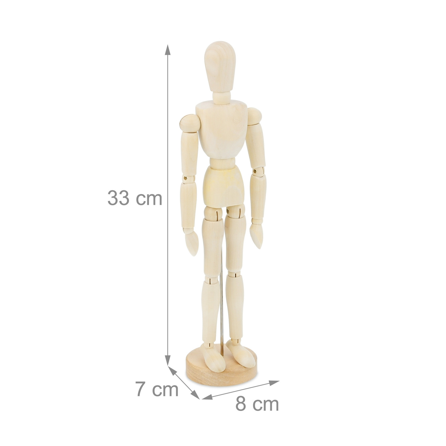 Wooden doll