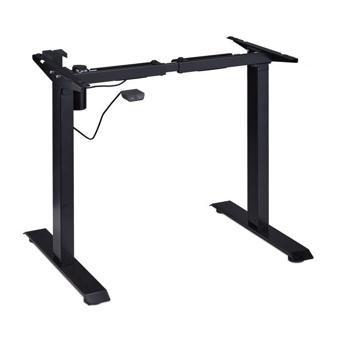 Height adjustable table frame